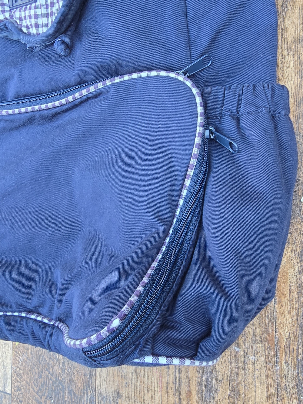 Navy blue diaper Mom Bag - Picture 6 of 14